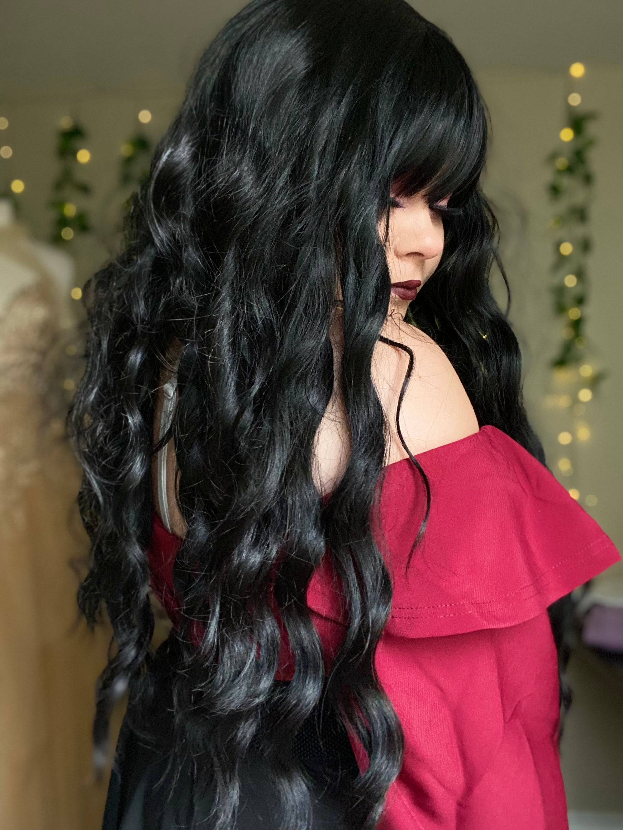 (READY TO SHIP) Crimson Queen Pocket Dress