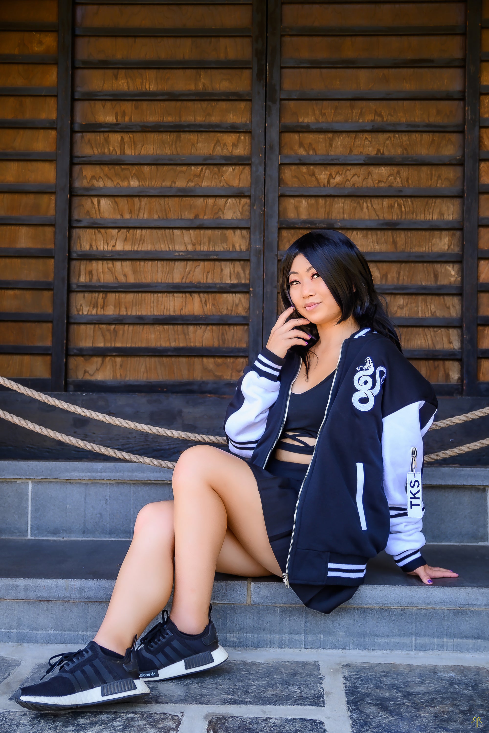 (PRE-ORDER) Hashira of Snakes Oversized Varsity