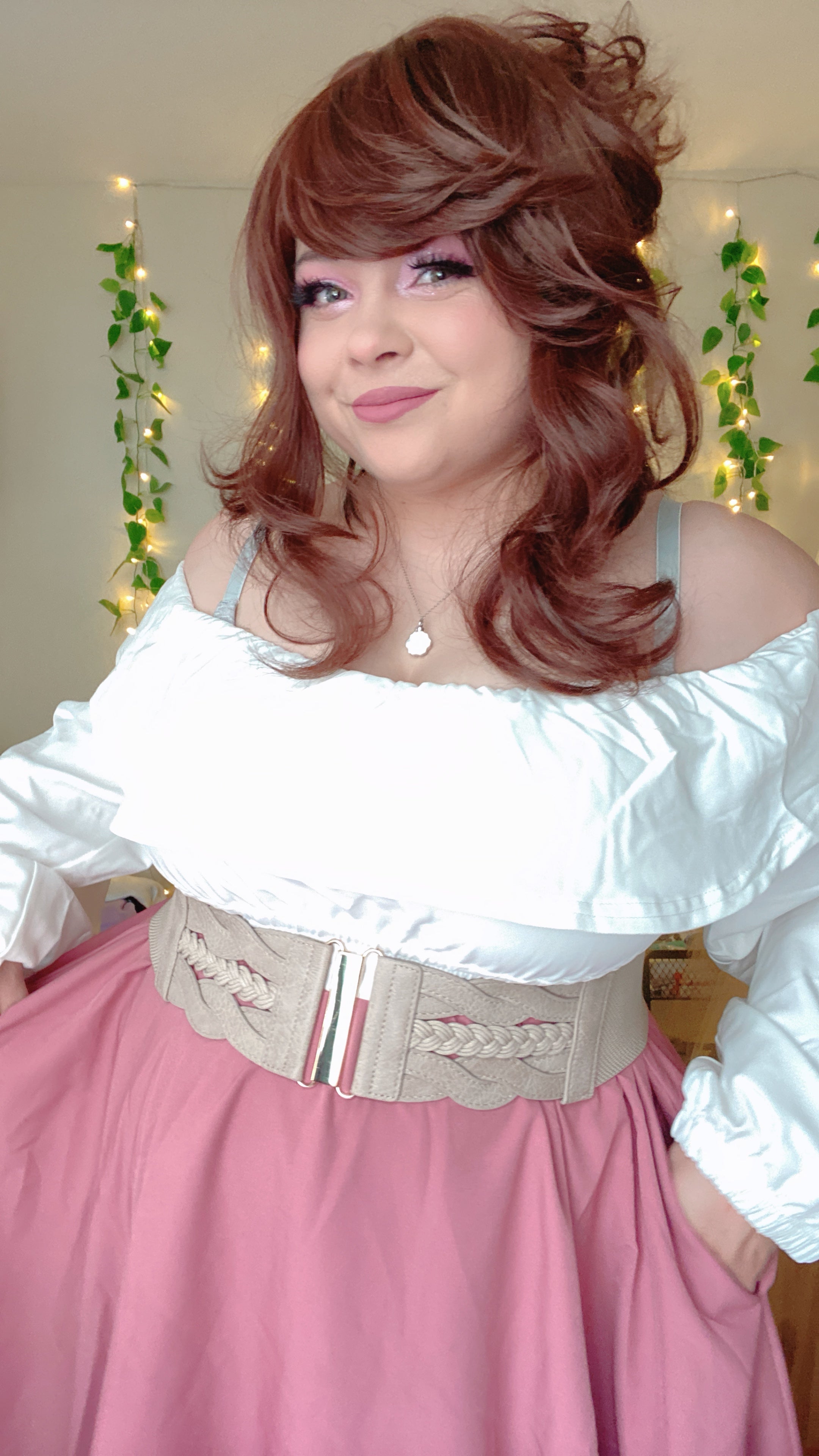 (READY TO SHIP) Dusty Rose Pocket Dress